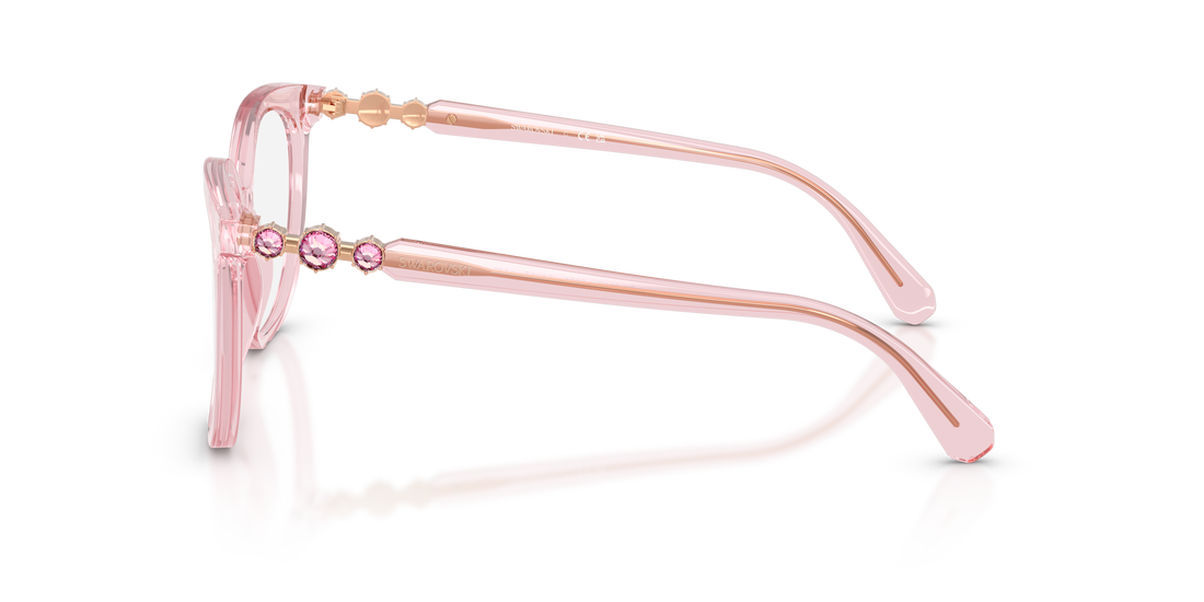 Occhiali da vista swarovski sk2055 3001 rosa pantos femenino taglia 54mm - Vista dettagliata