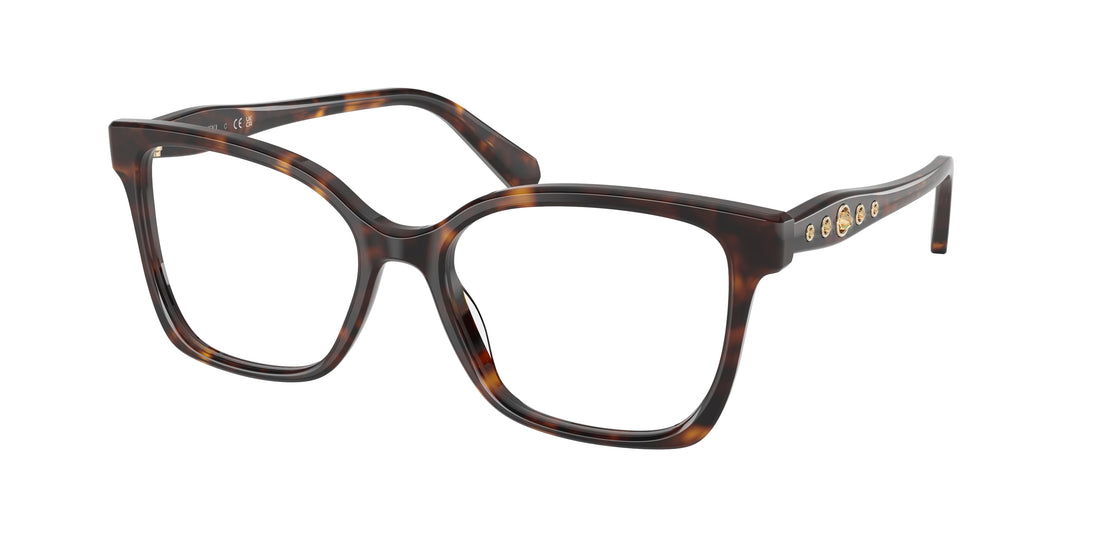 Brillen swarovski sk2061 1101 havana square femenino größe 53mm - Hauptansicht