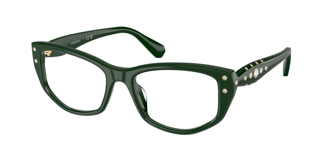 Brillen swarovski sk2062u 1026 verde pillow femenino größe 54mm - Hauptansicht