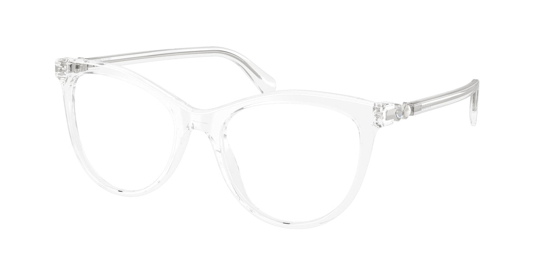 Prescription glasses swarovski sk2064 1027 transparente round femenino size 53mm - Main view