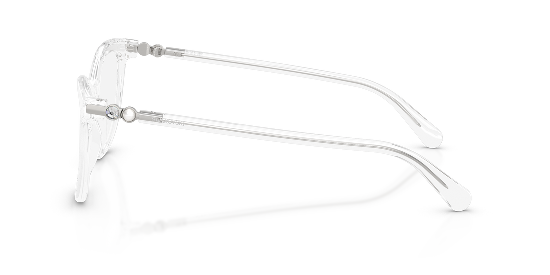 Prescription glasses swarovski sk2064 1027 transparente round femenino size 53mm - Detailed view