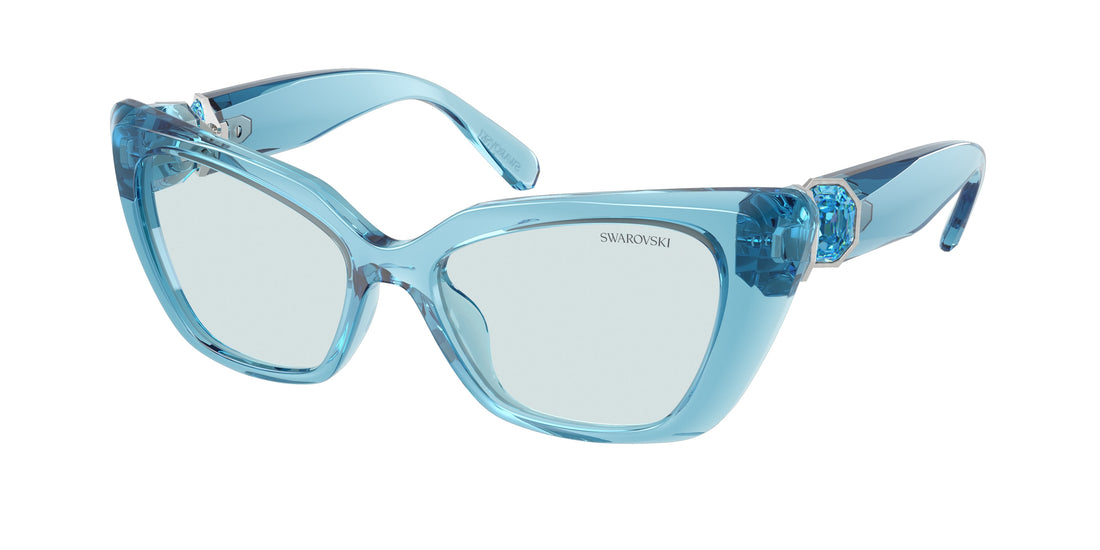 Occhiali da sole swarovski sk6047 107872 azul cat eye femenino taglia 54mm - Vista principale