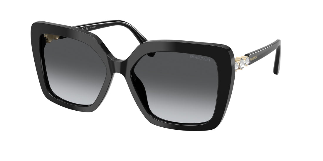 Óculos de sol swarovski sk6049 1001t3 negro butterfly femenino tamanho 57mm - Vista principal