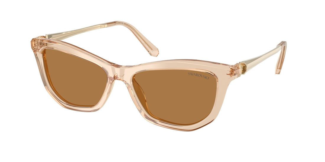 Occhiali da sole swarovski sk6057 109273 marron cat eye femenino taglia 56mm - Vista principale