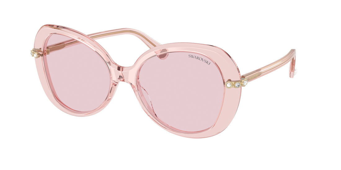Sonnenbrillen swarovski sk6059 1070p5 rosa butterfly femenino größe 55mm - Hauptansicht