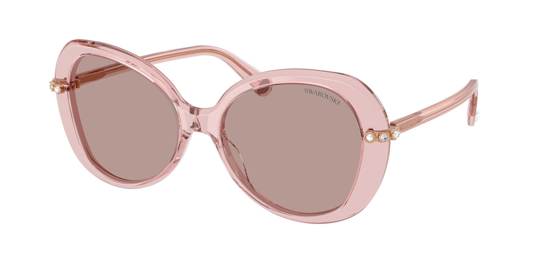 Occhiali da sole swarovski sk6059 10977n rosa butterfly femenino taglia 55mm - Vista principale