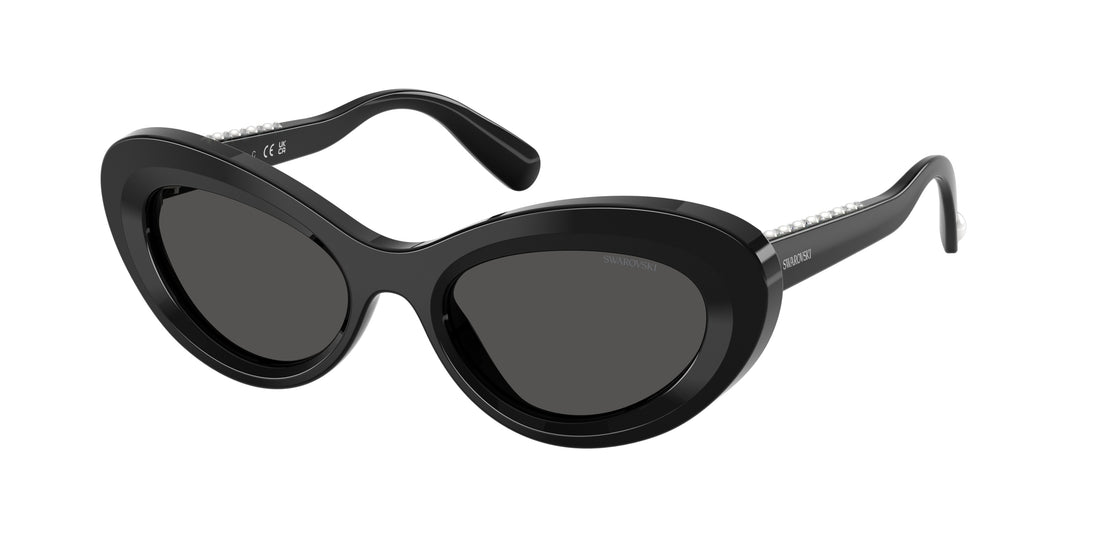 Occhiali da sole swarovski sk6061u 100187 negro cat eye femenino taglia 51mm - Vista principale