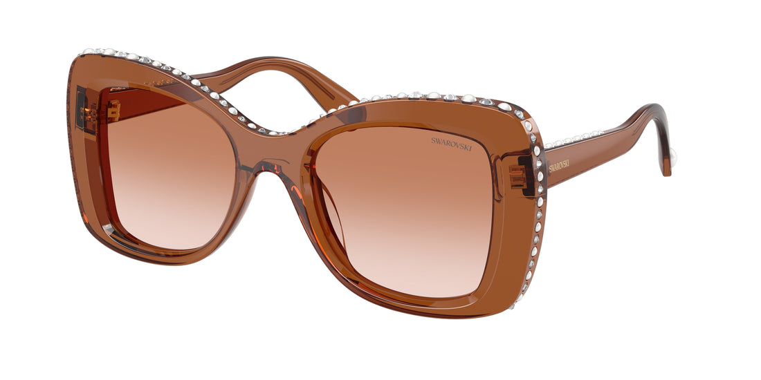 Occhiali da sole swarovski sk6062u 109573 marron butterfly femenino taglia 51mm - Vista principale