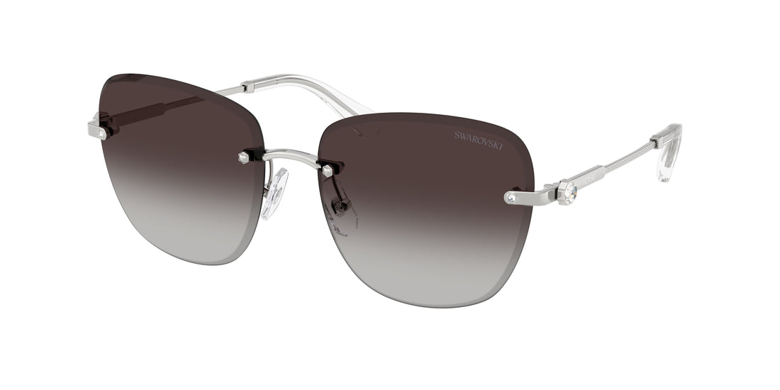 Occhiali da sole swarovski sk7043 40018g plateado square femenino taglia 58mm - Vista principale