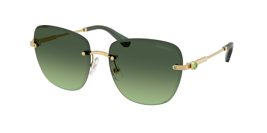 Occhiali da sole swarovski sk7043 40172a dorado square femenino taglia 58mm - Vista principale