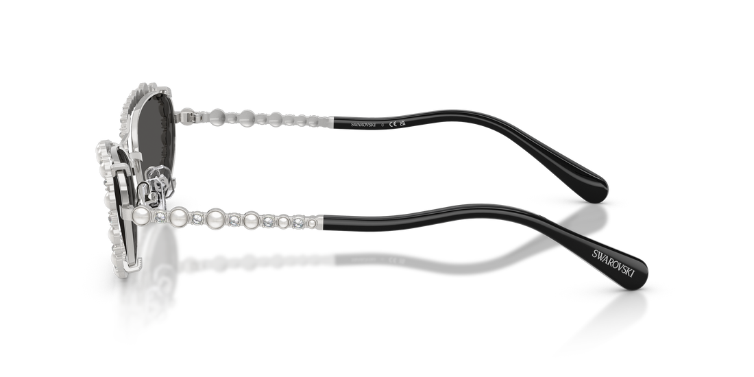 Sonnenbrillen swarovski sk7044 400187 plateado oval femenino größe 56mm - Detailansicht