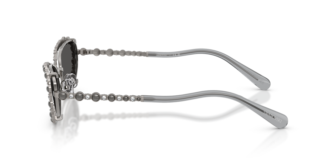 Sonnenbrillen swarovski sk7044 400987 gris oval femenino größe 56mm - Detailansicht