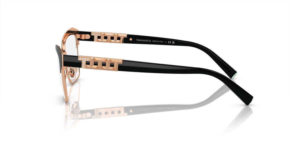 Brillen tiffany tf1156b 6105 negro square femenino größe 53mm - Detailansicht