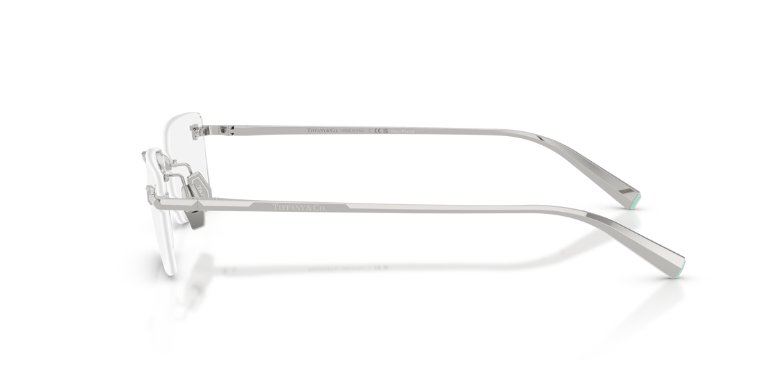 Lunettes de vue tiffany tf1177kb 6237 plateado rectangular femenino taille 54mm - Vue détaillée