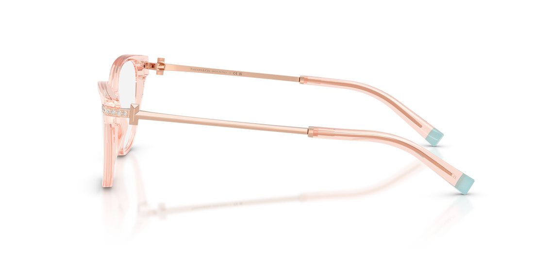Occhiali da vista tiffany tf2223b 8278 transparente cat eye femenina taglia 52mm - Vista dettagliata
