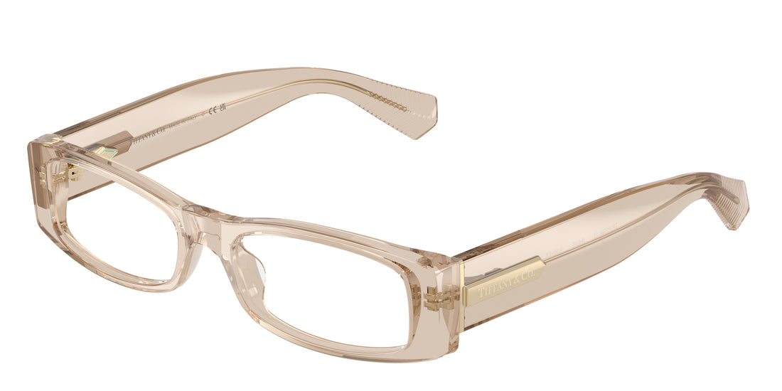 Brillen tiffany tf2294u 8445 marron rectangular femenino größe 53mm - Hauptansicht