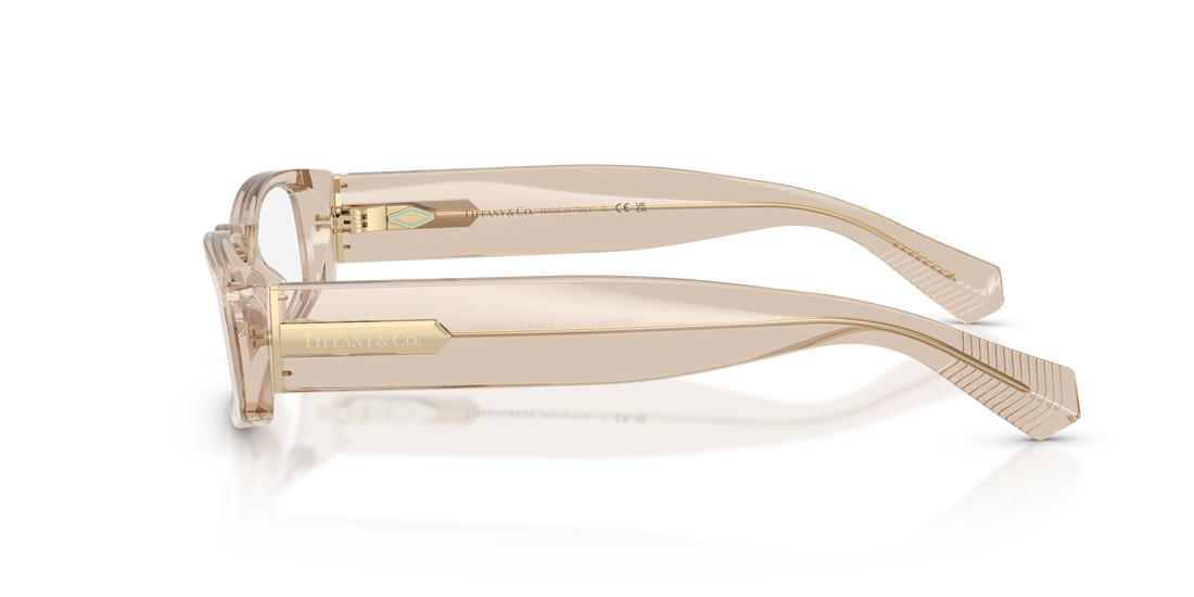 Brillen tiffany tf2294u 8445 marron rectangular femenino größe 51mm - Detailansicht