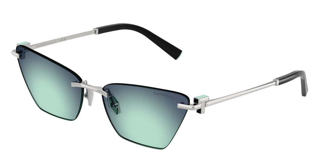 Occhiali da sole tiffany tf3120 60019s plateado butterfly femenina taglia 61mm - Vista principale