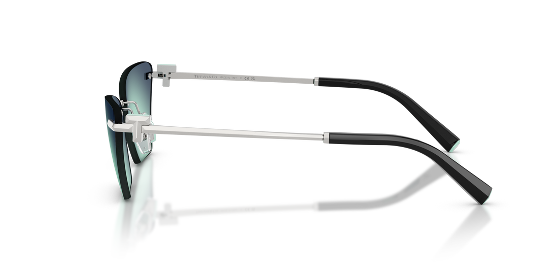 Occhiali da sole tiffany tf3120 60019s plateado butterfly femenina taglia 61mm - Vista dettagliata