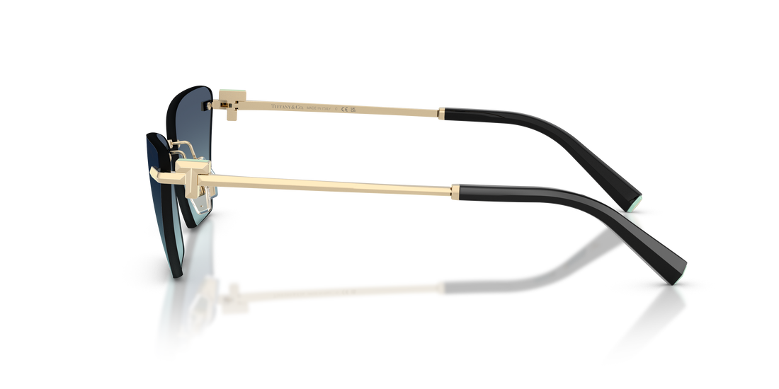 Lunettes de soleil tiffany tf3120 60219s dorado butterfly femenina taille 61mm - Vue détaillée