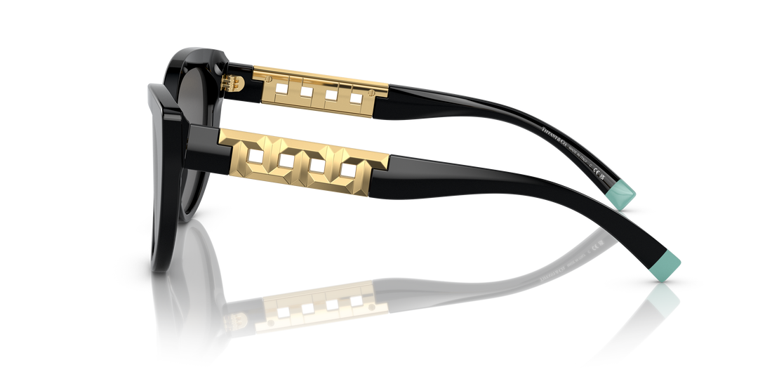 Occhiali da sole tiffany tf4196 8001s4 negro cat eye femenino taglia 56mm - Vista dettagliata