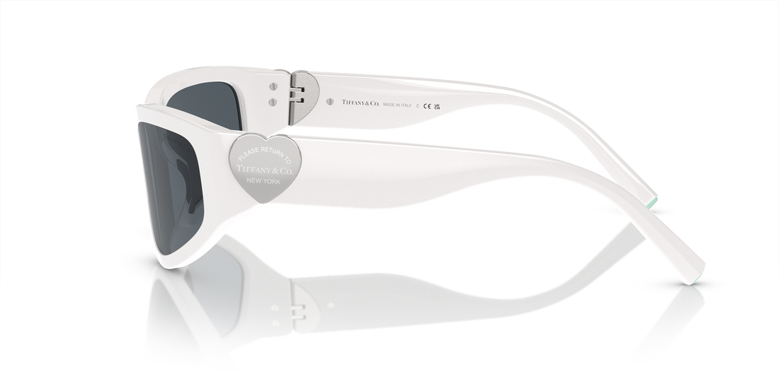 Lunettes de soleil tiffany tf4217 839287 blanco irregular femenino taille 59mm - Vue détaillée