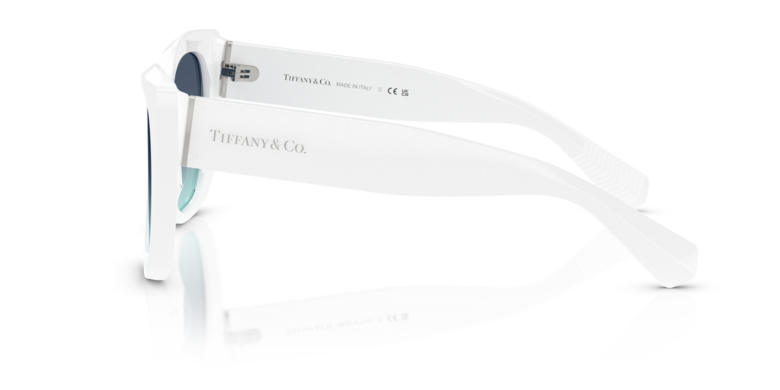 Occhiali da sole tiffany tf4229 83929s blanco square femenino taglia 55mm - Vista dettagliata