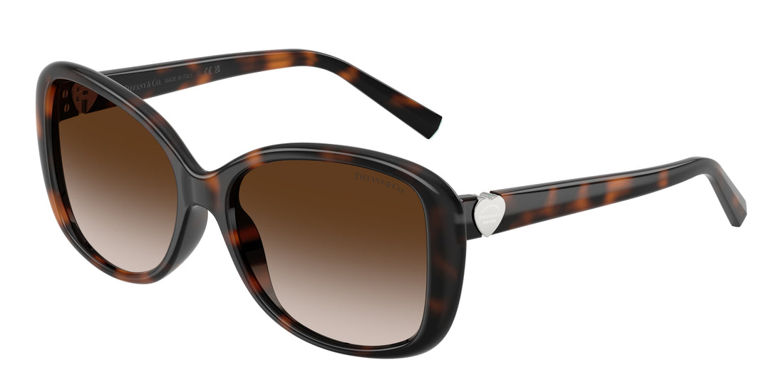 Lunettes de soleil tiffany tf4257u 80153b havana pillow femenino taille 56mm - Vue principale