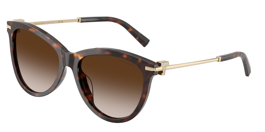 Occhiali da sole tiffany tf4258bu 80153b havana pantos femenino taglia 57mm - Vista principale