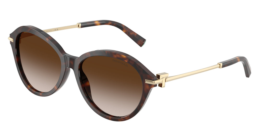 Occhiali da sole tiffany tf4259 80153b havana round femenino taglia 56mm - Vista principale