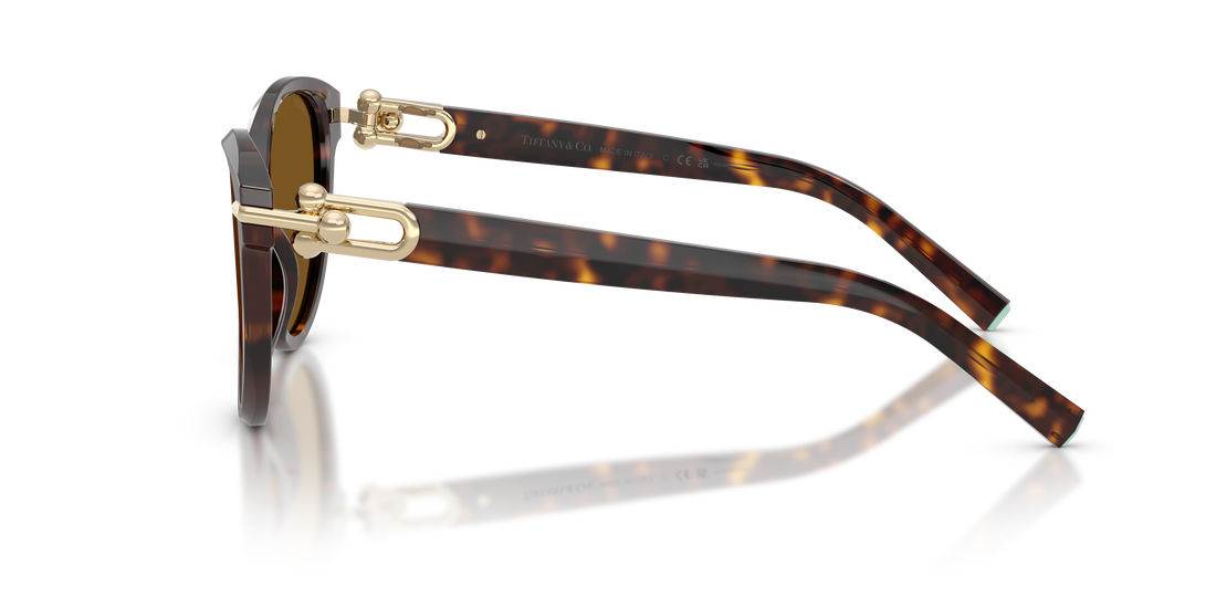 Occhiali da sole tiffany tf4261 801583 havana cat eye femenino taglia 56mm - Vista dettagliata