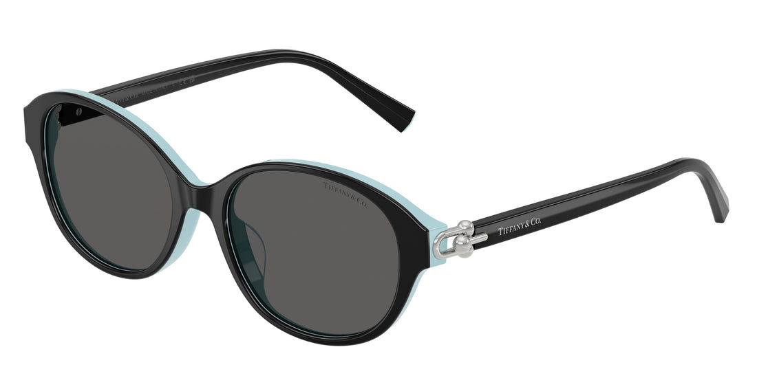 Lunettes de soleil tiffany tf4263d 8055s4 negro round femenina taille 54mm - Vue principale