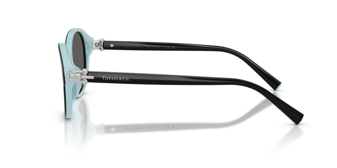 Lunettes de soleil tiffany tf4263d 8055s4 negro round femenina taille 54mm - Vue détaillée