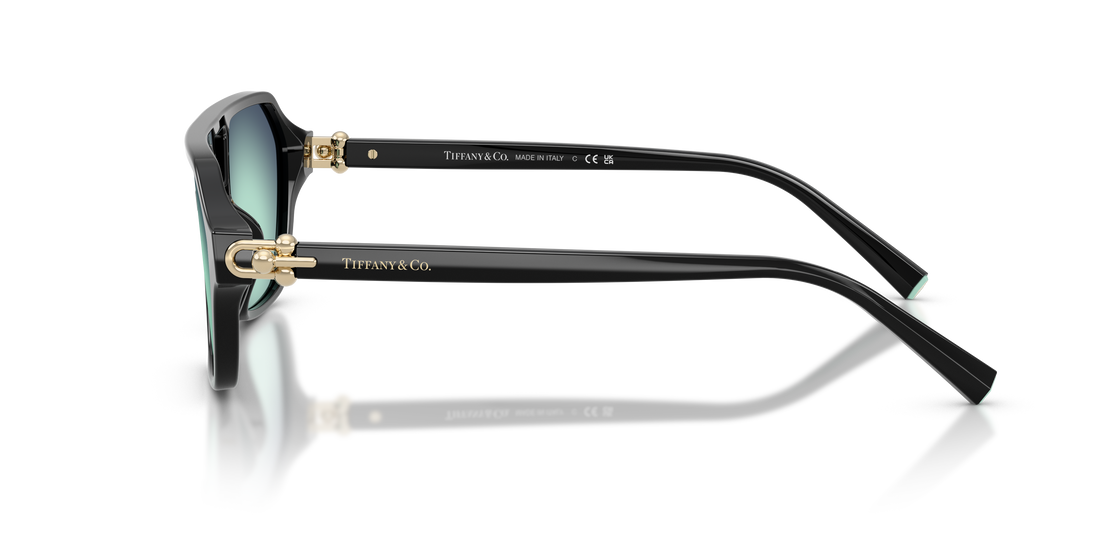 Lunettes de soleil tiffany tf4264u 80019s negro square femenina taille 58mm - Vue détaillée