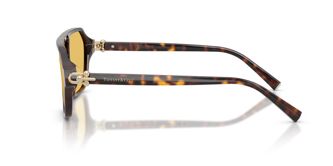 Lunettes de soleil tiffany tf4264u 801585 havana square femenina taille 58mm - Vue détaillée