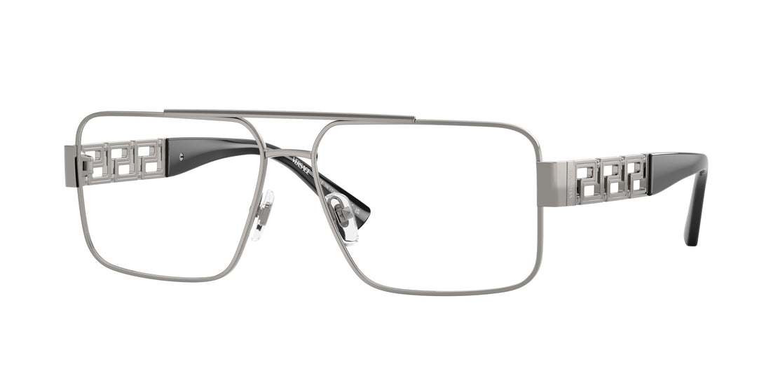 Occhiali da vista versace ve1308 1000 gris pillow masculino taglia 58mm - Vista principale