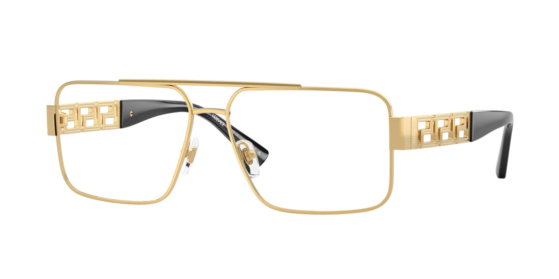 Occhiali da vista versace ve1308 1002 dorado pillow masculino taglia 58mm - Vista principale