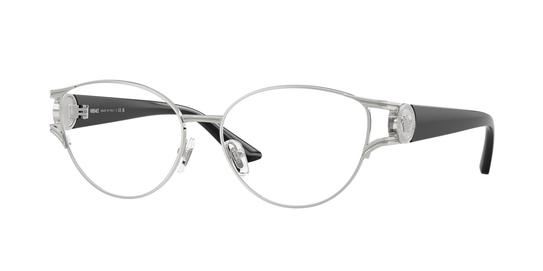 Occhiali da vista versace ve1309 1001 plateado cat eye femenino taglia 54mm - Vista principale