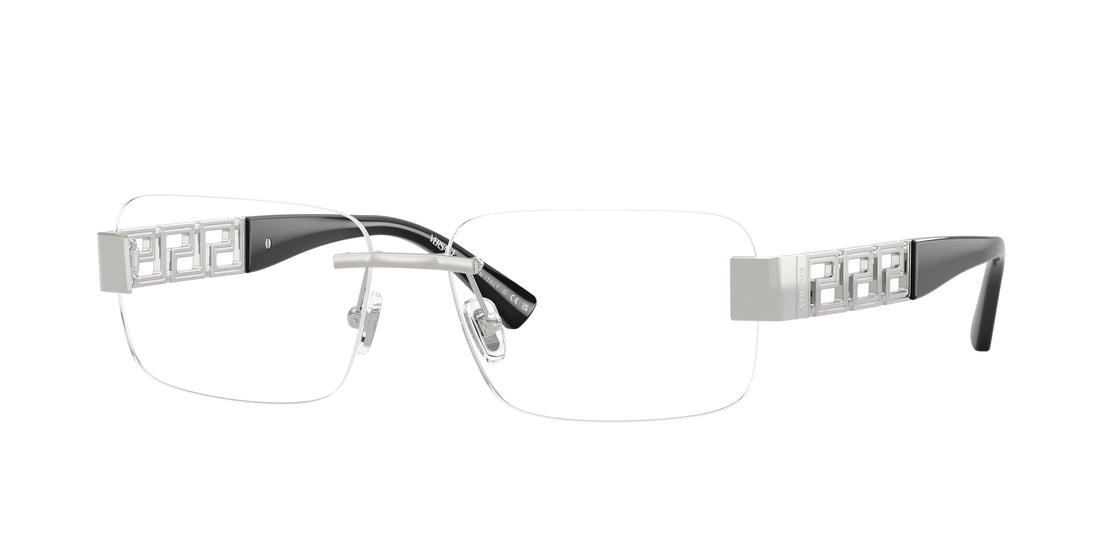 Occhiali da vista versace ve1310 1001 plateado pillow masculino taglia 56mm - Vista principale