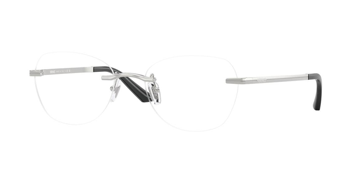 Occhiali da vista versace ve1314d 1001 plateado irregular femenino taglia 55mm - Vista principale