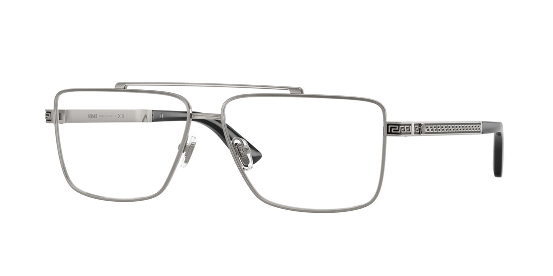 Brillen versace ve1315 1001 gris rectangular masculino größe 58mm - Hauptansicht