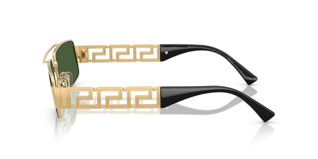 Occhiali da sole versace ve2257 100271 dorado rectangular masculino taglia 60mm - Vista dettagliata