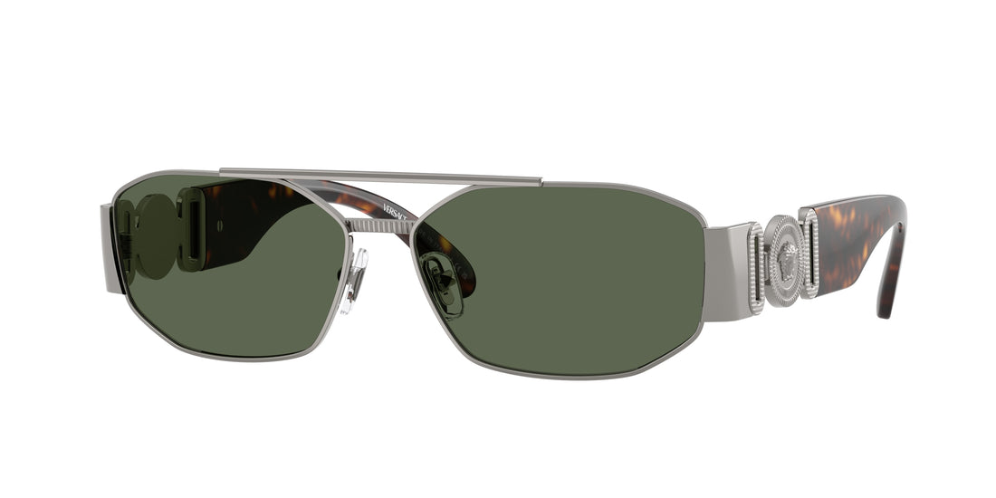 Sunglasses versace ve2287 100171 gris irregular masculino size 58mm - Main view