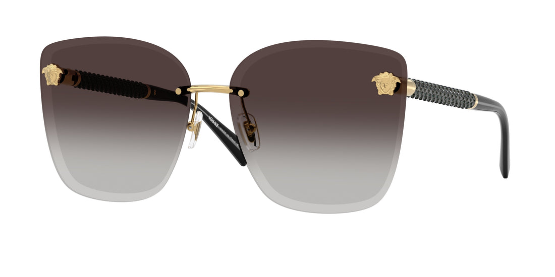 Sunglasses versace ve2292b 10028g dorado cat eye femenino size 64mm - Main view