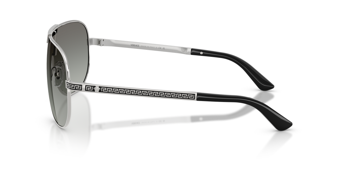 Sonnenbrillen versace ve2293 100011 plateado irregular masculino größe 40mm - Detailansicht