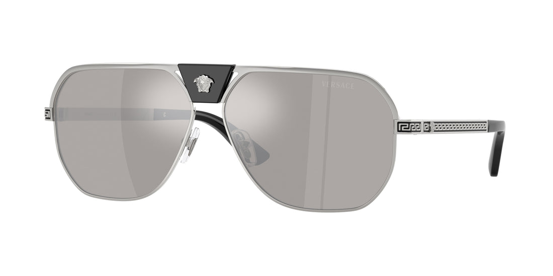 Occhiali da sole versace ve2294 10006g plateado square masculino taglia 61mm - Vista principale