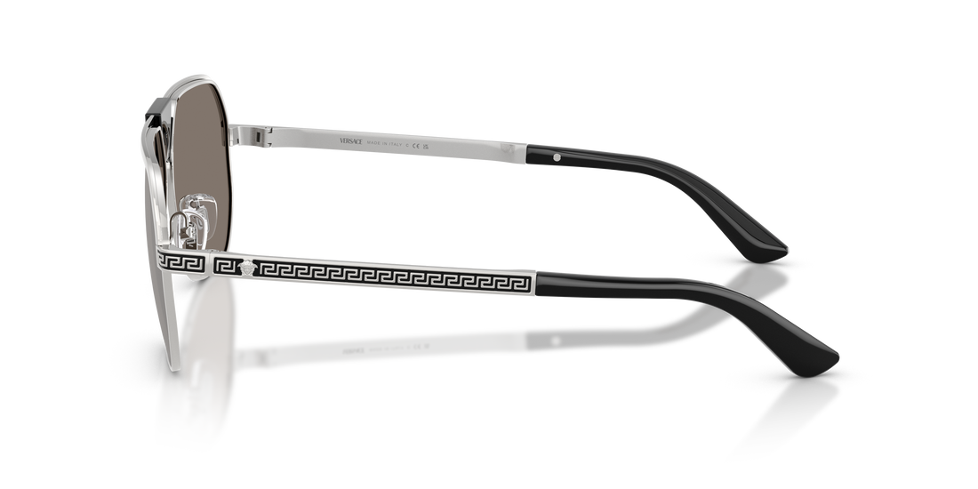 Sonnenbrillen versace ve2294 10006g plateado square masculino größe 61mm - Detailansicht