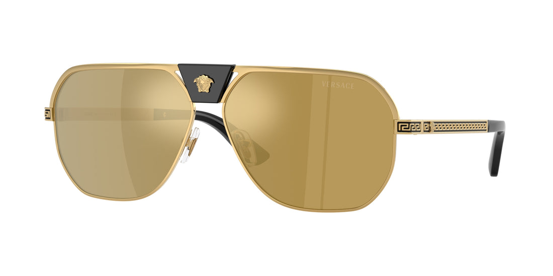 Occhiali da sole versace ve2294 10025a dorado square masculino taglia 61mm - Vista principale