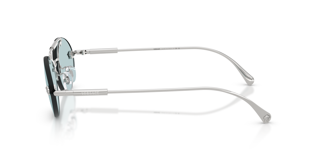 Sonnenbrillen versace ve2295 1000/1 plateado oval femenino größe 56mm - Detailansicht