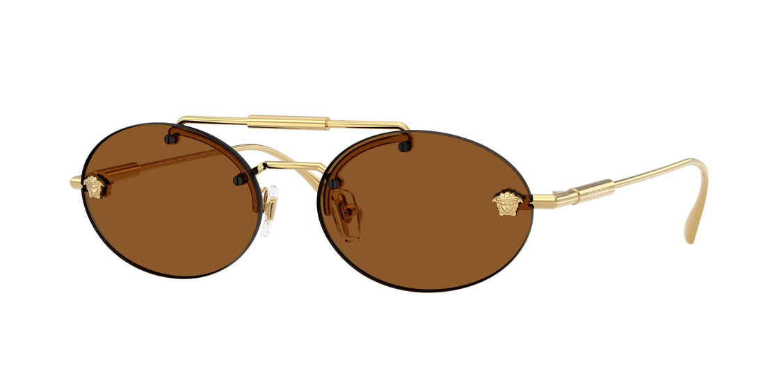 Occhiali da sole versace ve2295 100273 dorado oval femenino taglia 56mm - Vista principale